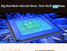 Tablet Screenshot of bigbadblob.com